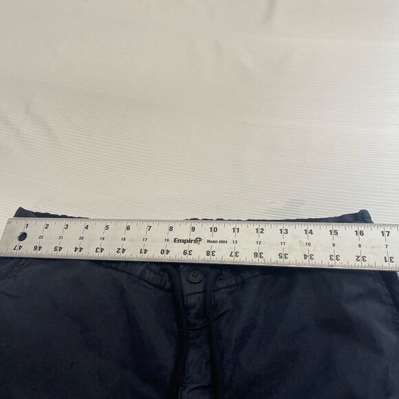Hiltl HTL Navy Blue Linen Pants Size 52 Euro 36 US - Picture 2 of 9